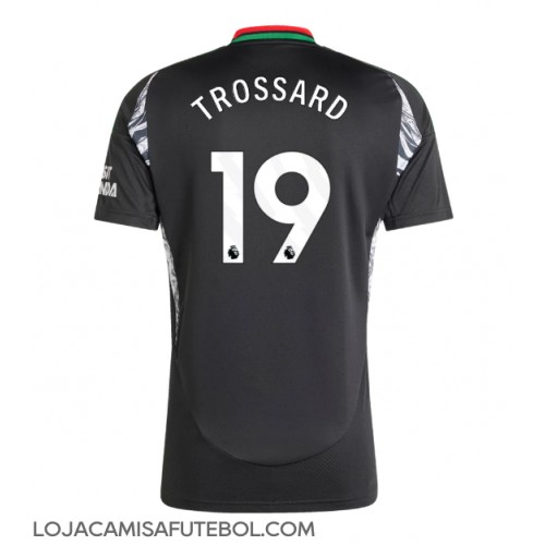 Camisa de Futebol Arsenal Leandro Trossard #19 Equipamento Secundário 2024-25 Manga Curta